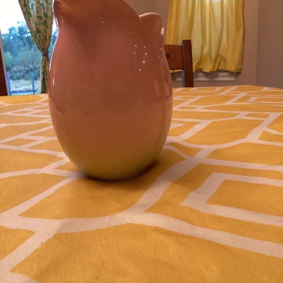 Beautiful pink and lime colored vase - Picture 3 of 6